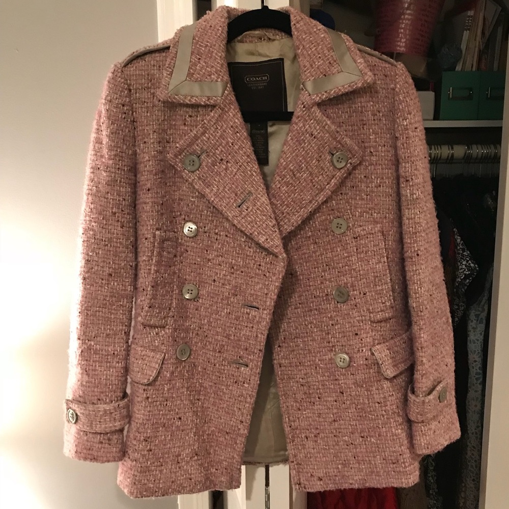Wool Coach Peacoat — excellent condition